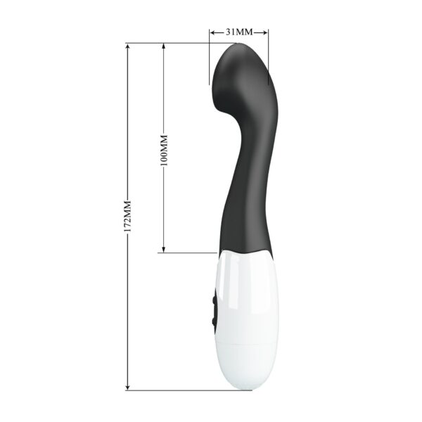 PRETTY LOVE   Charles black, 30 vibration functions - obrazek 8