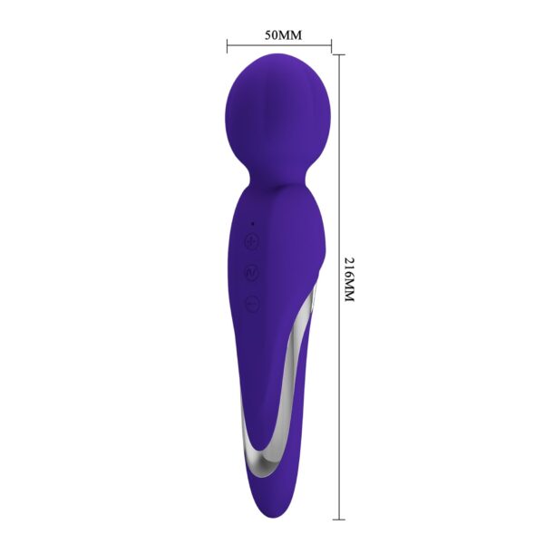 PRETTY LOVE   WALTER PURPLE 7 function vibrations - obrazek 10