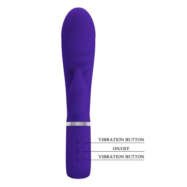 PRETTY LOVE   PRESCOTT Purple 7 function vibrations - obrazek 10