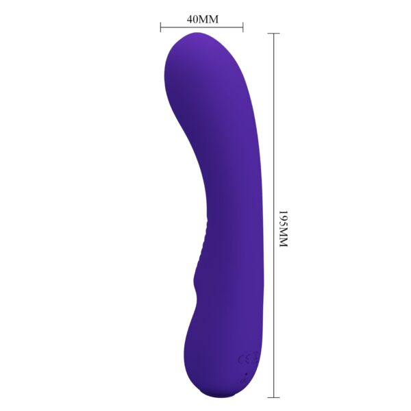 PRETTY LOVE   Matt Purple 12 vibration functions Memory function - obrazek 10