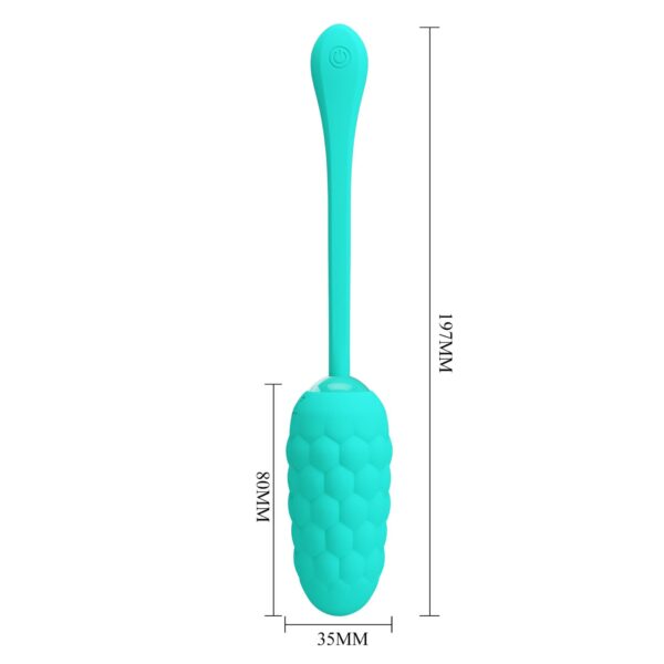 PRETTY LOVE   MARINA EGG Green 12 vibration functions - obrazek 10