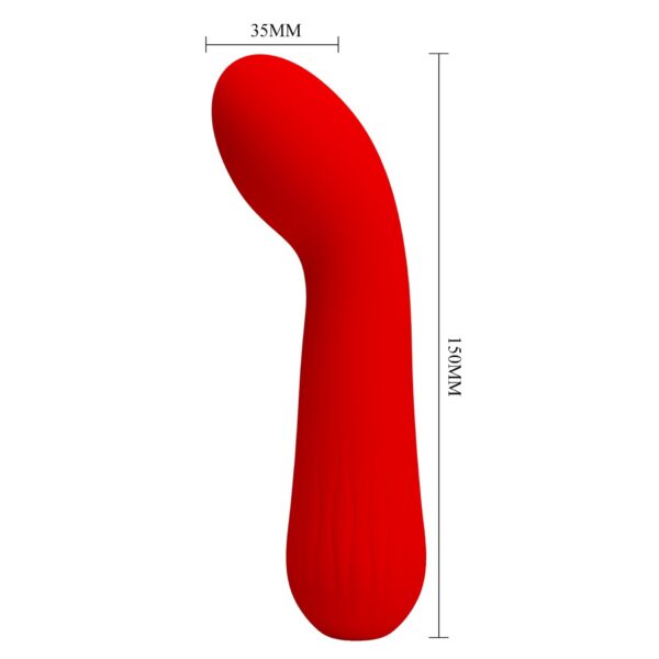 PRETTY LOVE   Faun Red, 12 vibration functions Memory function - obrazek 10