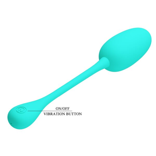 PRETTY LOVE   KNUCKER Green, 12 vibration functions Memory function - obrazek 10