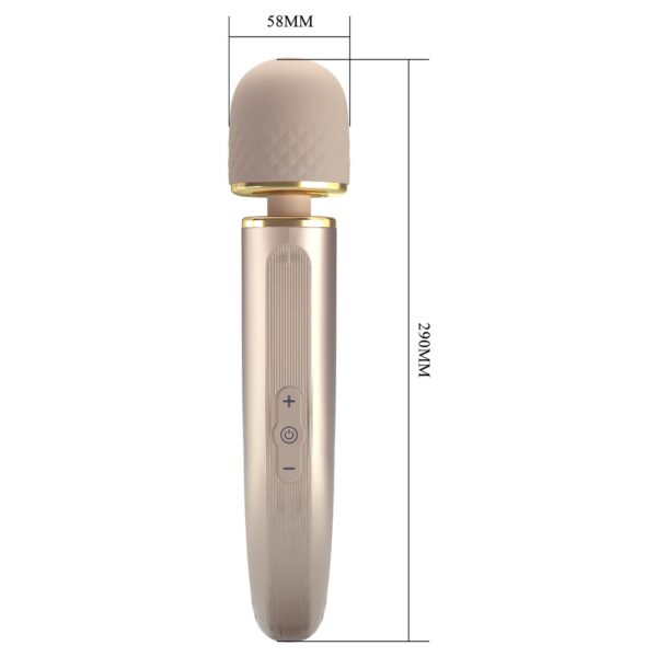 PRETTY LOVE   Interesting Massager Gold 5 levels of speed control 7 vibration functions - obrazek 10
