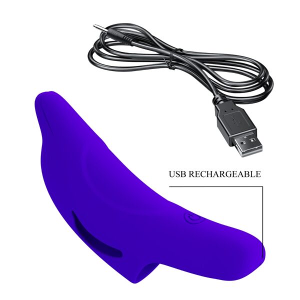 PRETTY LOVE   Delphini, Honey Finger 10 vibration functions - obrazek 10