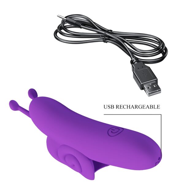PRETTY LOVE   Snail Honey Finger, 10 vibration functions Memory function - obrazek 10