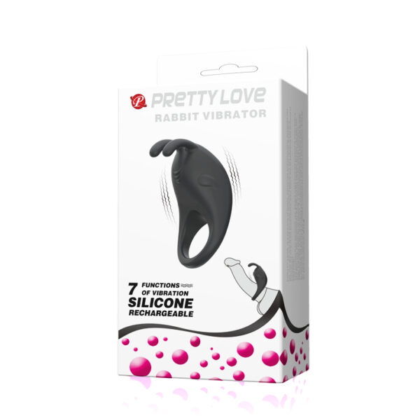 PRETTY LOVE   RABBIT VIBRATOR 7 functions, USB - obrazek 9