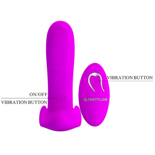 PRETTY LOVE  REMOTE CONTROL MASSAGER, 12 vibration functions Wireless remote control - obrazek 8