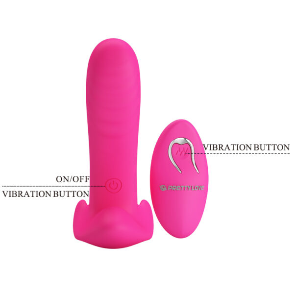PRETTY LOVE  REMOTE CONTROL MASSAGER, 12 vibration functions Wireless remote control - obrazek 8