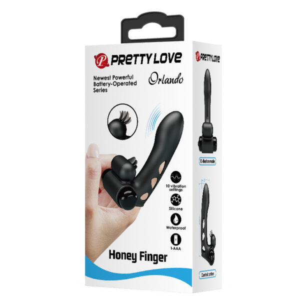 PRETTY LOVE   Orlando Finger Black - obrazek 9