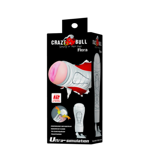 CRAZY BULL   FLORA Vibrating 12 functions - obrazek 8