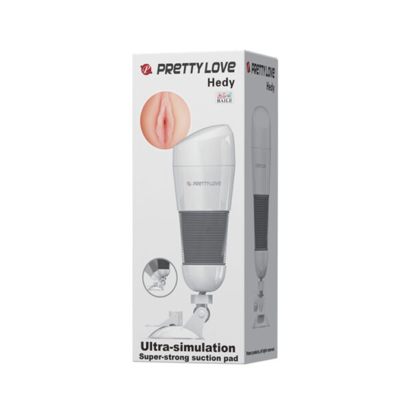 PRETTY LOVE   HEDY WHITE vibrating - obrazek 9