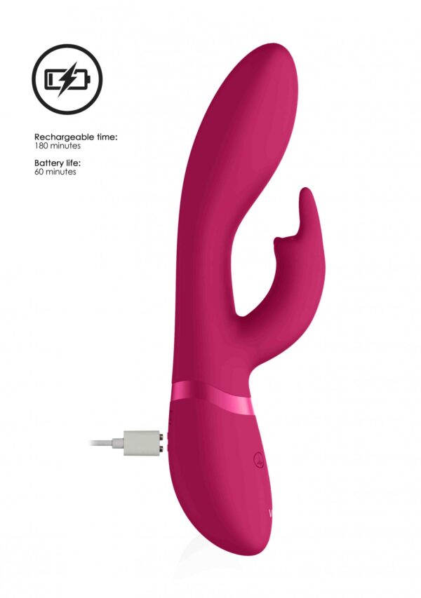 Wibrator Zosia   Classic G Spot Rabbit   Pink - obrazek 10