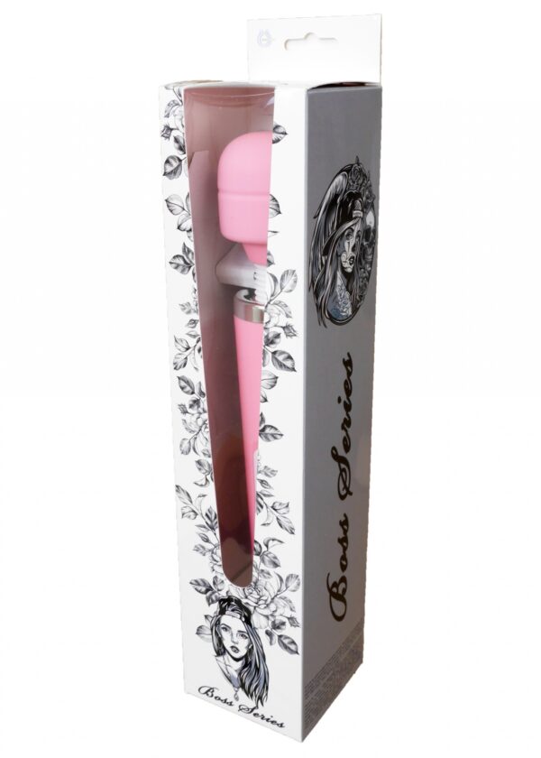 Stymulator Magic Massager Wand Cable 110 240V Pink 10 Function - obrazek 10