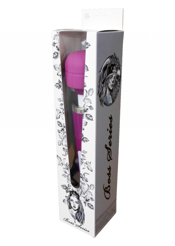 Stymulator Magic Massager Wand Cable 110 240V Purple 10 Function - obrazek 10