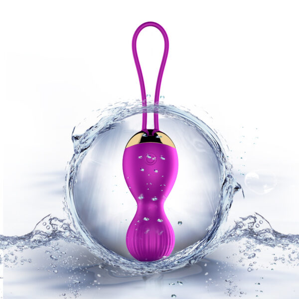 Kulki Vibrating Silicone Kegel Balls USB 7 Function - obrazek 10