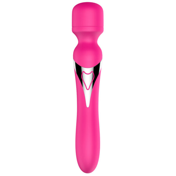 Stymulator   B   Series   Silicone Dual Massager Pulsator USB 7+7 Function (Pink) - obrazek 10