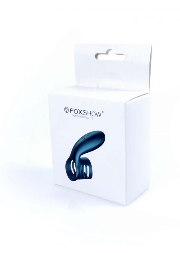 Wibrator Silicone Ring Blue USB 7 Function - obrazek 10