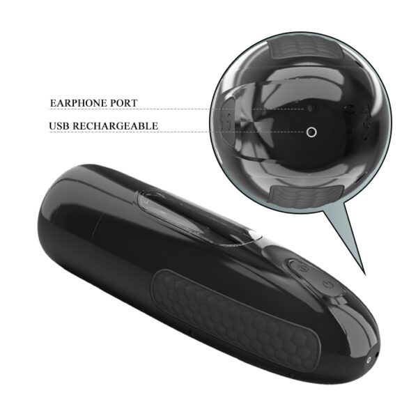 PRETTY LOVE   MARLON Automatic Rotating & Thrusting 10 Function, USB / Voice - obrazek 7