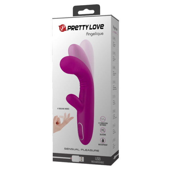 PRETTY LOVE   Angelique, 12 vibration functions 4 tickling functions - obrazek 8