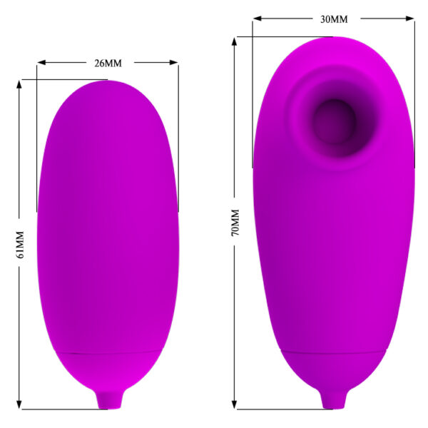 PRETTY LOVE   VIBRO BULLETS, 12+12 stimulation functions - obrazek 9