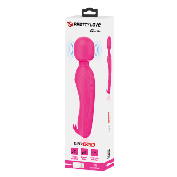 PRETTY LOVE   CURTIS, 7 vibration functions 5 levels of speed control - obrazek 8