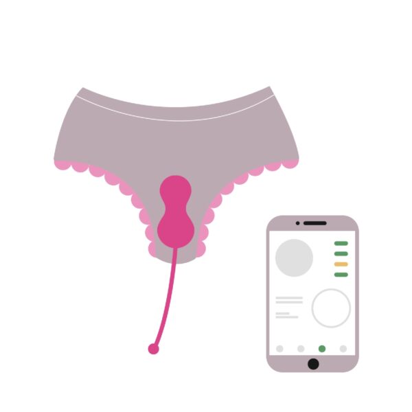 Magic Motion   Smart Kegel Master Balls Pink - obrazek 10