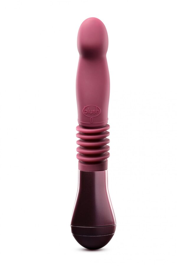 TEMPTASIA TRIXIE THRUSTING DILDO WINE - obrazek 10