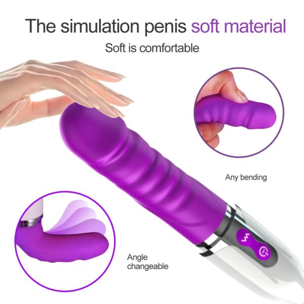 Stymulator  Stimulator clitoris, USB Magnetic charging, 7 Frequency Vibration - obrazek 10