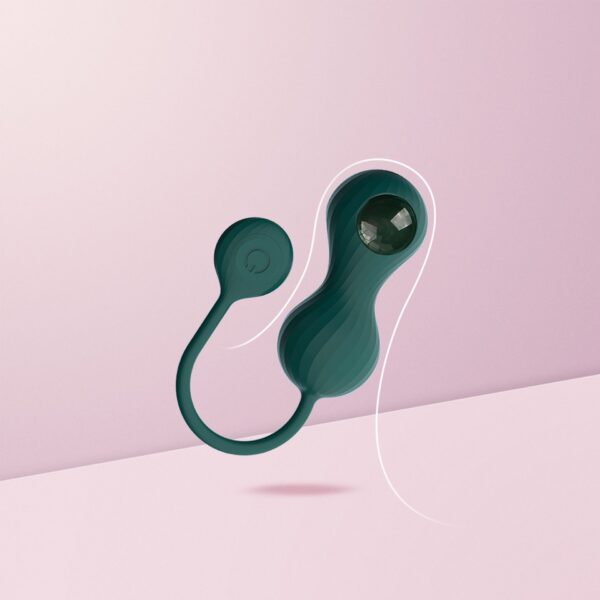 Magic Motion   Crystal Duo Smart Kegel Vibrator with Weight Set - obrazek 10