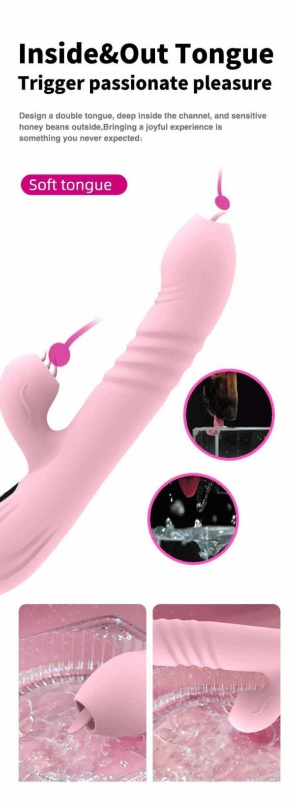 Wibrator Fairy USB 3 functions of thrusting / 20 vibrations - obrazek 10
