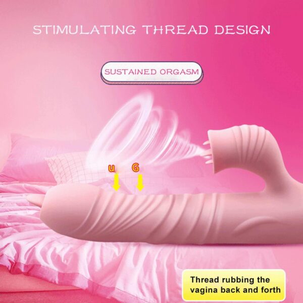 Wibrator Fanny USB  Pink - obrazek 10