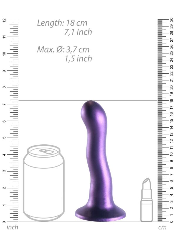Ultra Soft Silicone Curvy G Spot Dildo   7 / 17 cm - obrazek 10