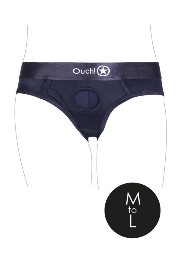 Vibrating Strap on High cut Brief   M/L - obrazek 10