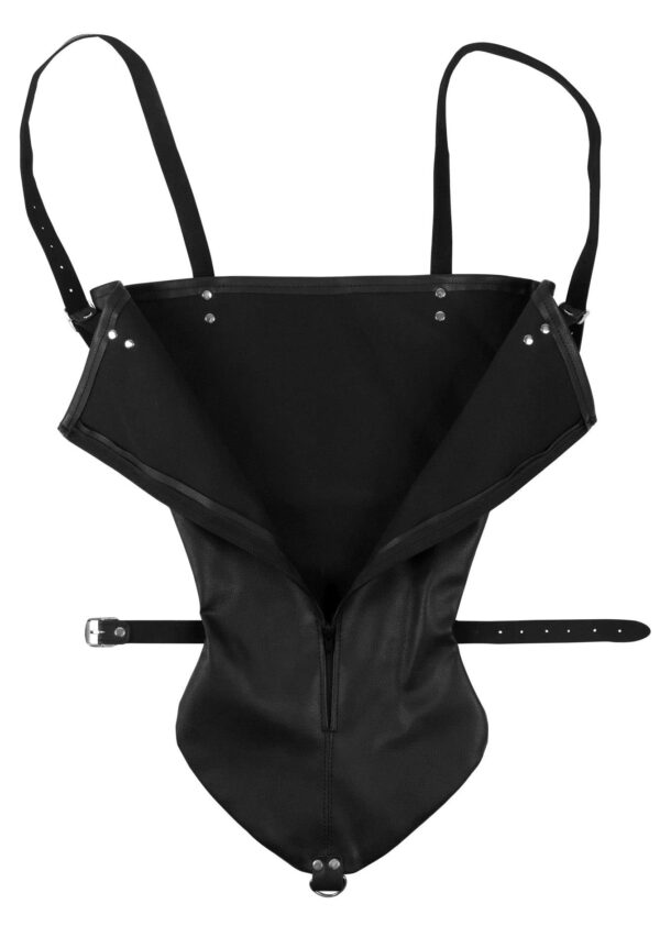 Zip up Full Sleeve Arm Restraint   Black - obrazek 10