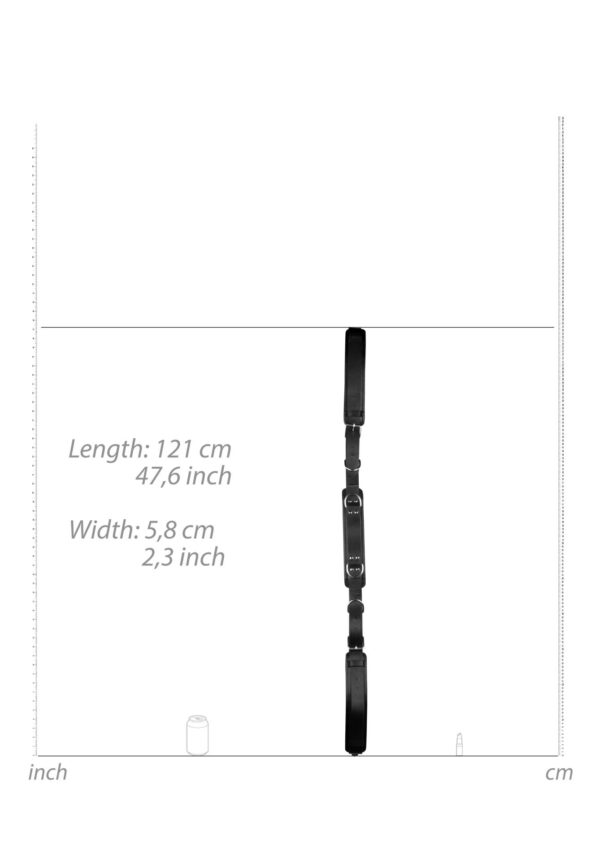 Padded Thigh Sling   Black - obrazek 10