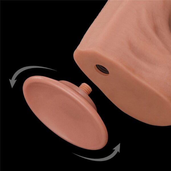 14 King Sized Sliding Skin Dual Layer Dong - obrazek 10