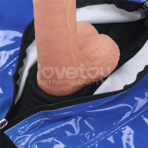 Chic Strap On shorts (36   39 inch waist) Blue - obrazek 10
