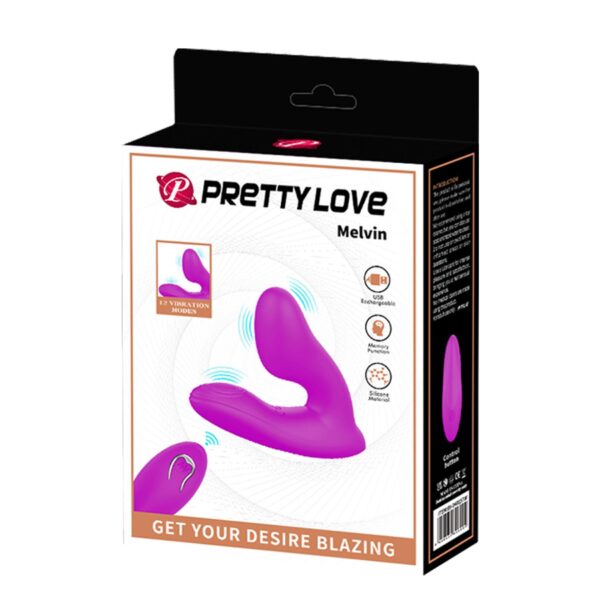 PRETTY LOVE   Melvin, 12 vibration functions Memory function Wireless remote control - obrazek 10
