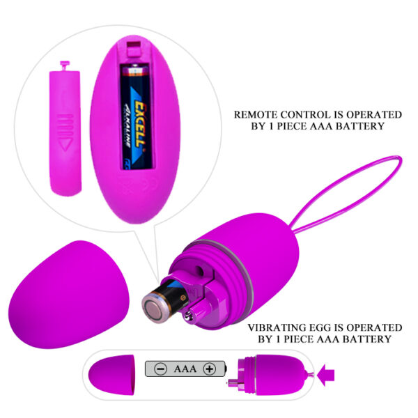 PRETTY LOVE  SELKIE, 12 vibration functions Wireless remote control - obrazek 8