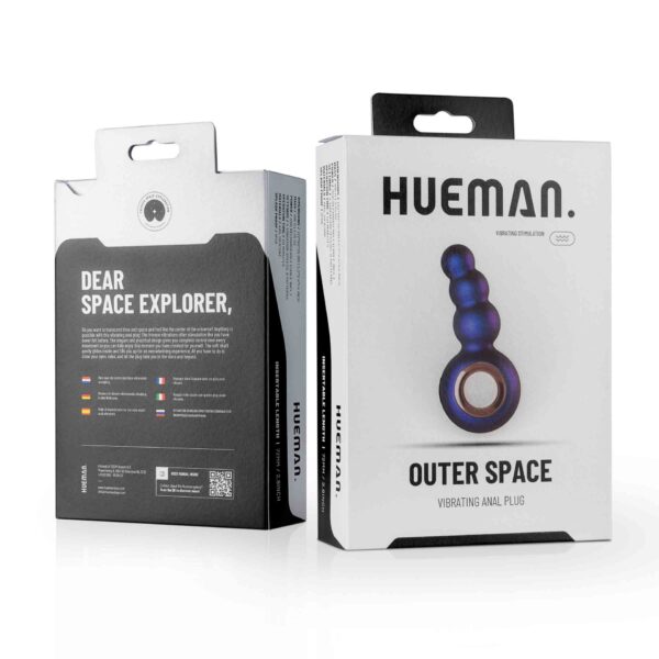 Hueman   Outer Space Vibrating Anal Plug - obrazek 11