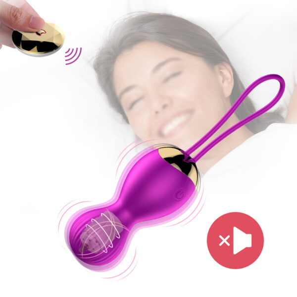 Kulki Vibrating Silicone Kegel Balls USB 7 Function - obrazek 11
