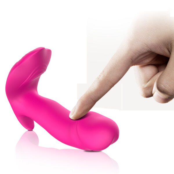Stymulator Silicone Panty Vibrator and Pulsator USB 10 Function / Heating - obrazek 11