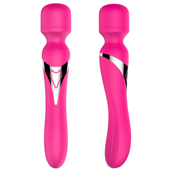 Stymulator   B   Series   Silicone Dual Massager Pulsator USB 7+7 Function (Pink) - obrazek 11