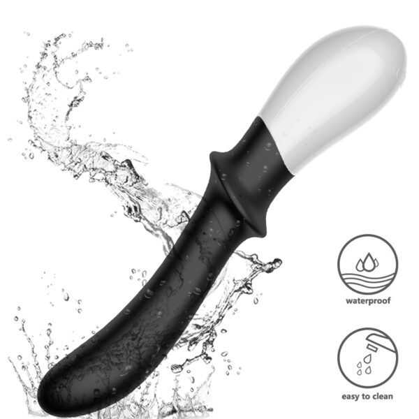 Wibrator Silicone Prostate / G spot Massager USB 10 Function / Heating - obrazek 11