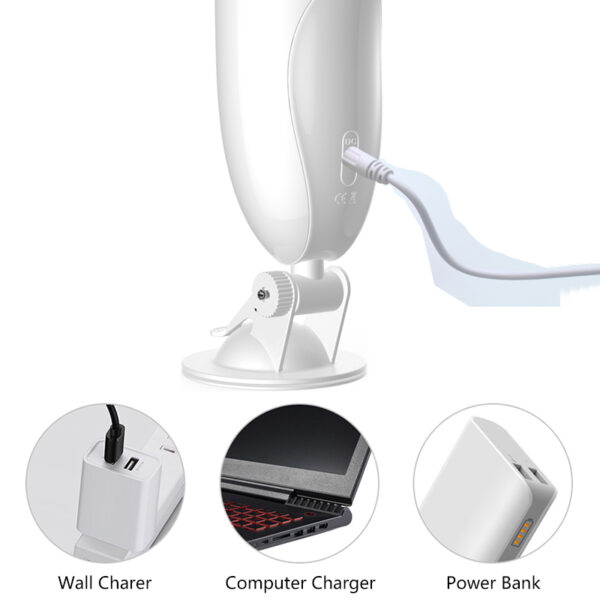 Masturbator Vibrating Masturbation Cup USB 7 + Interactive Function / Talk Mode - obrazek 11
