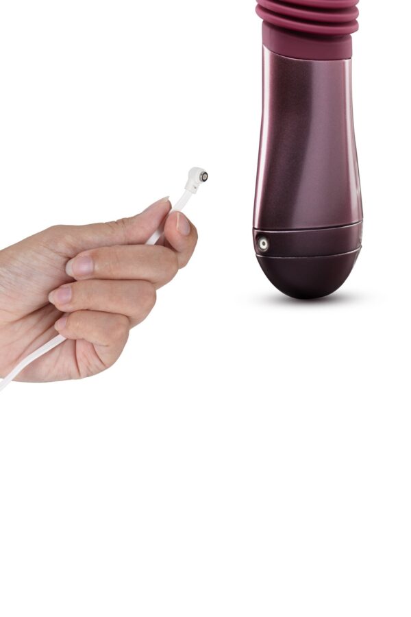 TEMPTASIA TRIXIE THRUSTING DILDO WINE - obrazek 11