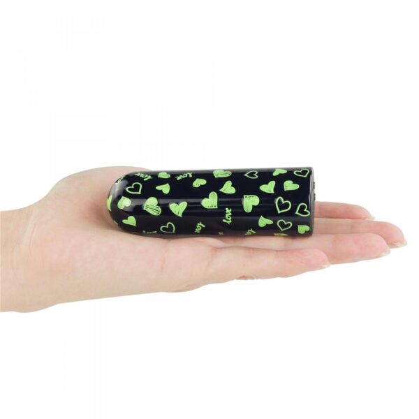 Rechargeable Glow in the dark Heart Massager - obrazek 11
