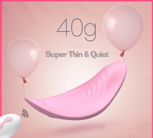 Ultrathin Wearable remote mini vibe PINK - obrazek 11