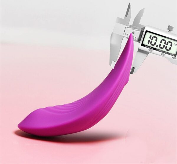 Ultrathin Wearable remote mini vibe PURPLE - obrazek 11